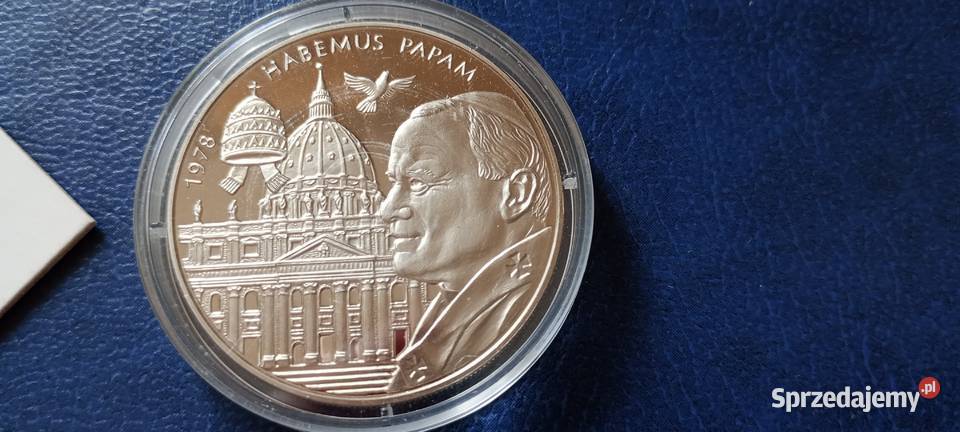 Stare monety Medal Jan Paweł II Zakon Maltański Lesko