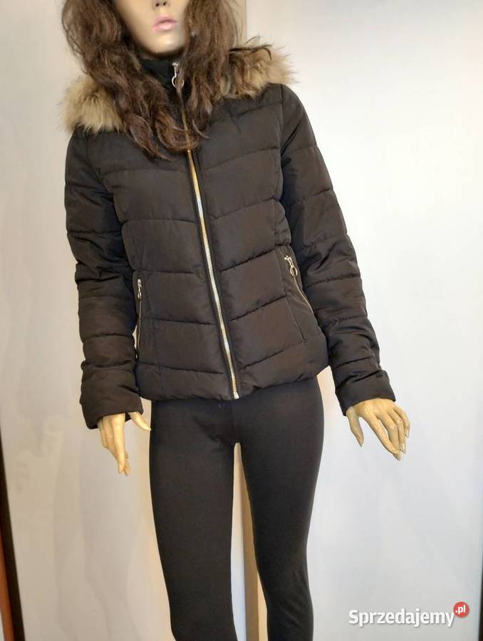 Czarna kurtka z kapturek XSS śląskie Hażlach