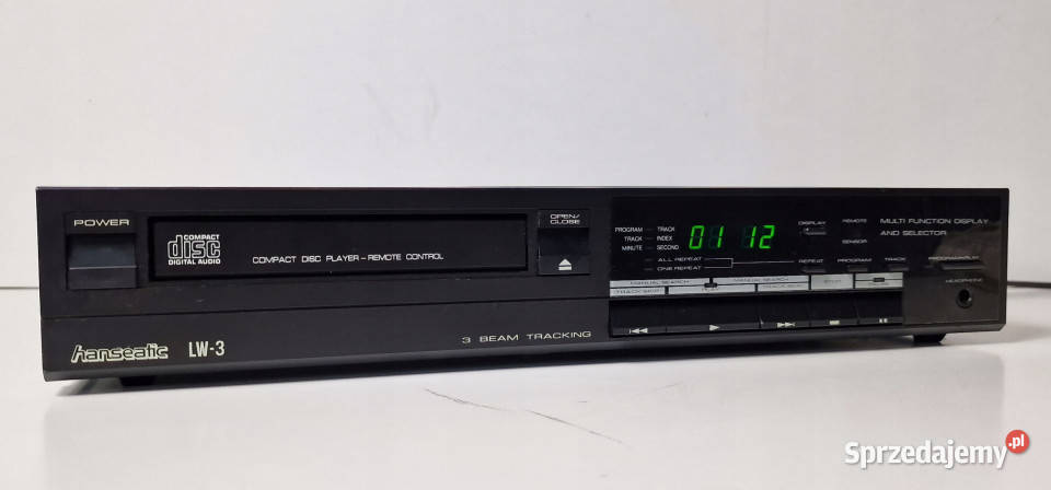 odtwarzacz kompaktowy CD player hanseatic LW 3 Międzychód