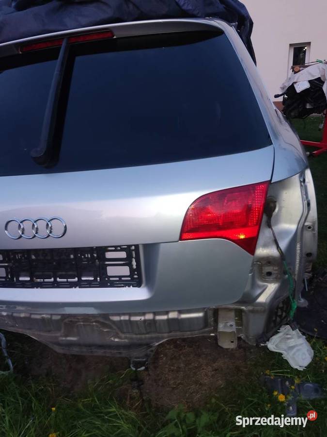 Klapa bagażnika audi a4 B7 avant s line Balice
