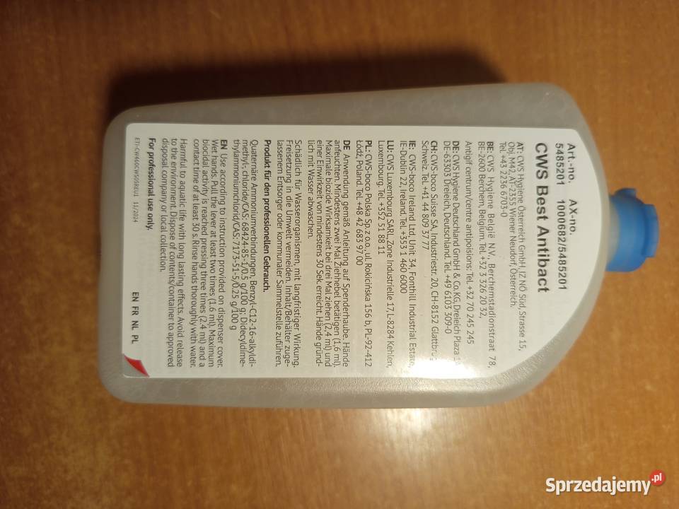 CWS best antibact 500ml Pszczyna