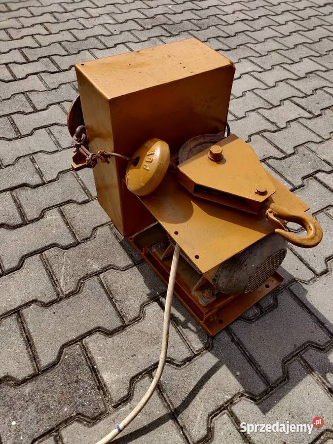 Wyciąg budowlany dźwig żurawik szybki mocny 230V Pozostałe Kraków