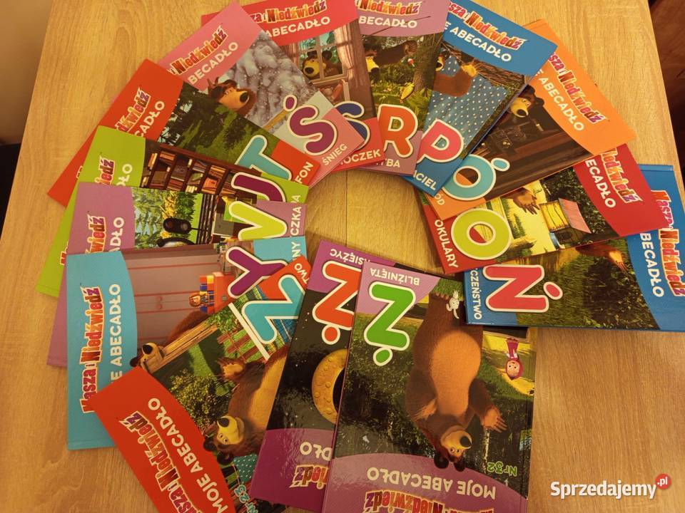 Masza i Niedźwiedź kolekcja książki Łódź