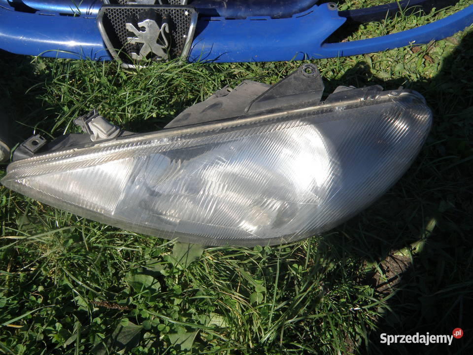 Reflektor przedni lewy lampa lewa Peugeot 206 Oświetlenie Kraków sprzedam