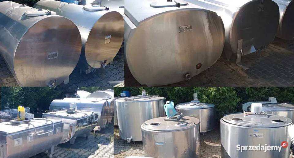 Zbiornik z INOX izolowany z nierdzewki pojemnik Kuriany