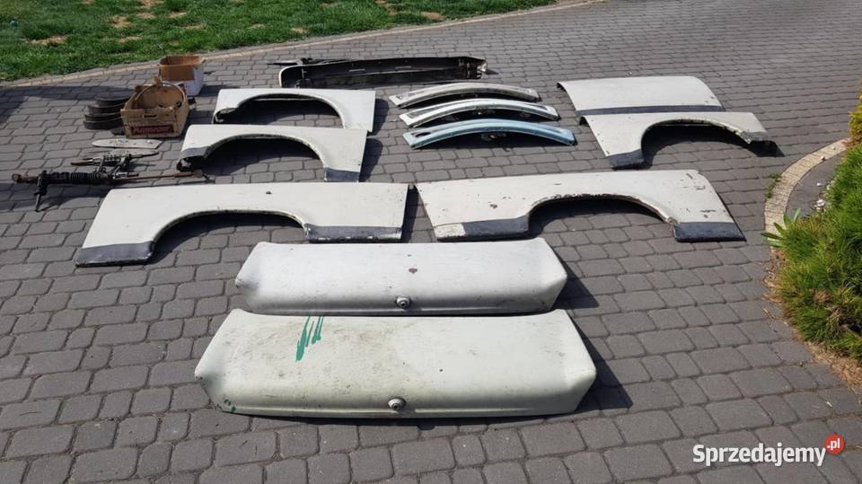 Trabant 601 blotnik klapa bagażnika pas przedni