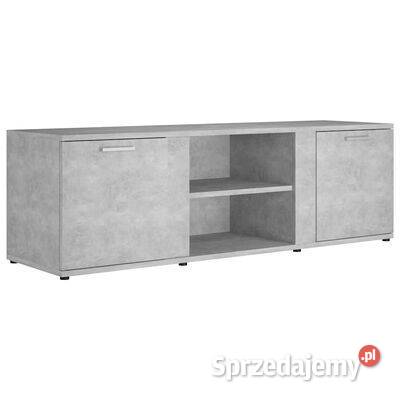vidaXL Szafka pod telewizor szarość betonu RTV Warszawa