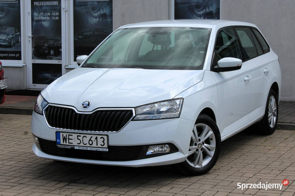 koda Fabia FV23 SalonPL Rej2022 Ambition 10TSI kurtyny powietrzne mazowieckie Sokołów sprzedam