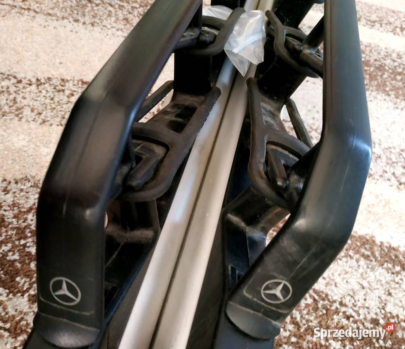 BAGAŻNIK DACHOWY THULE MERCEDES narty na ramę Warszawa