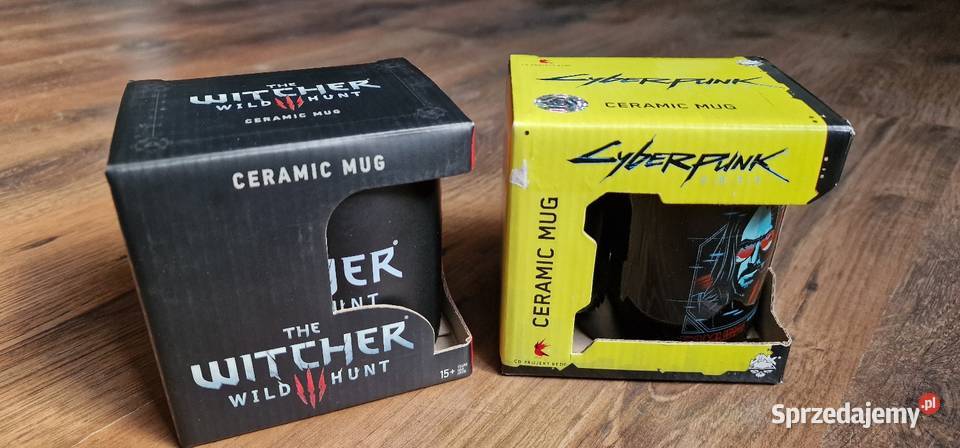 Wiedzmin Cyberpunk 2077 kubek jinx oryginalny podlaskie sprzedam