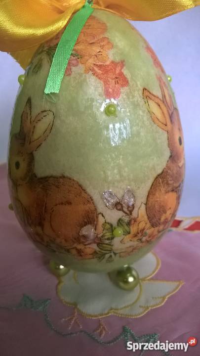 jajko pisanka steoik wielkanoc 12 hand made wielokolorowy Sierpc