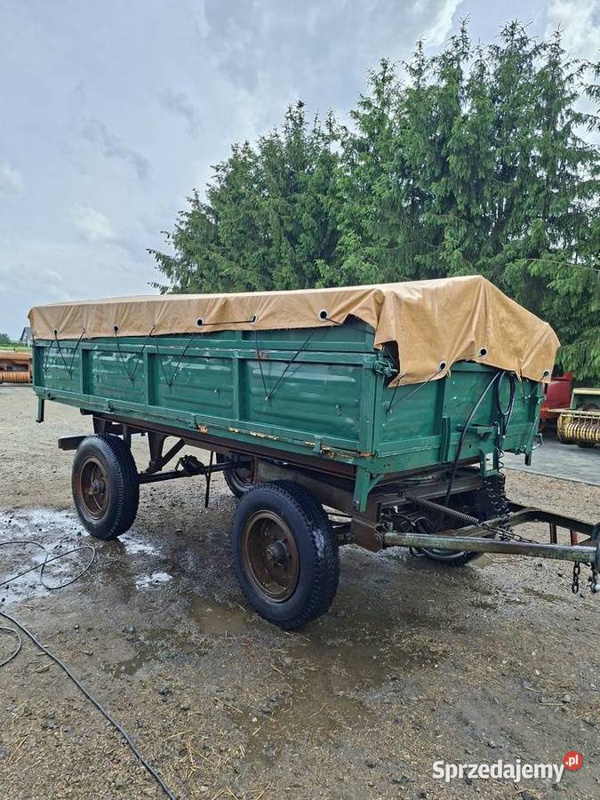 Przyczepa wywrotka D47 sprawna zarejestrowana lubelskie