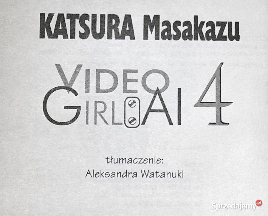 Video Girl Ai 4 Masakazu Katsura Chełm