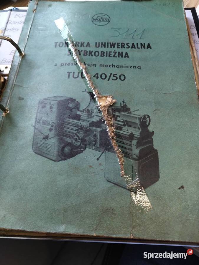 Tokarka uniwersalna TUD50 Produkcja