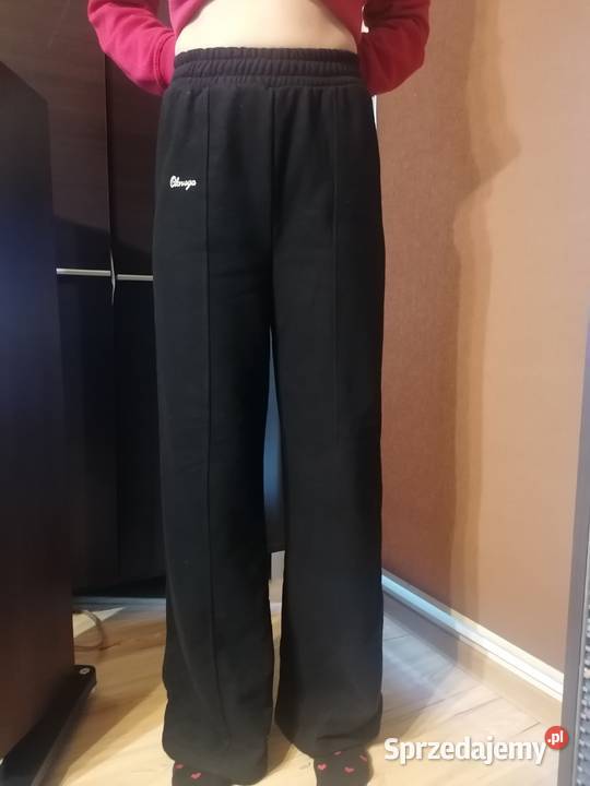 Spodnie z szerokimi nogawkami Żory sprzedam