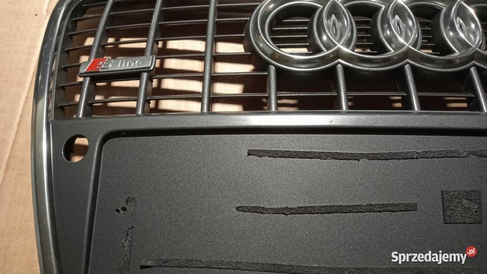 AUDI A6 C6 SLINE ATRAPA GRILL CHROM DEFEKT Zbierkowo sprzedam