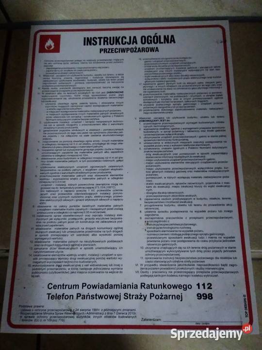 Tablice ostrzegawcze BHP Firm przemysłu Słupsk