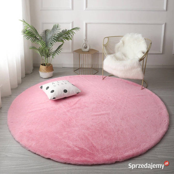 Dywan okrągły Rabbit Strado 120x120 SakuraPink Dywany i dywaniki opolskie Opole