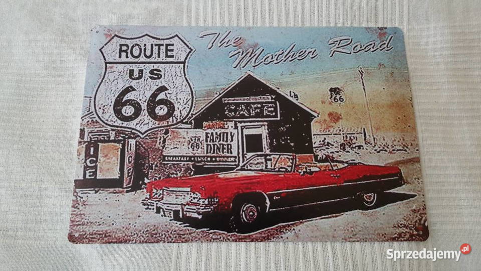 METALOWA TABLICZKA SZYLD RETRO CLASSIC DO GARAŻU Poznań