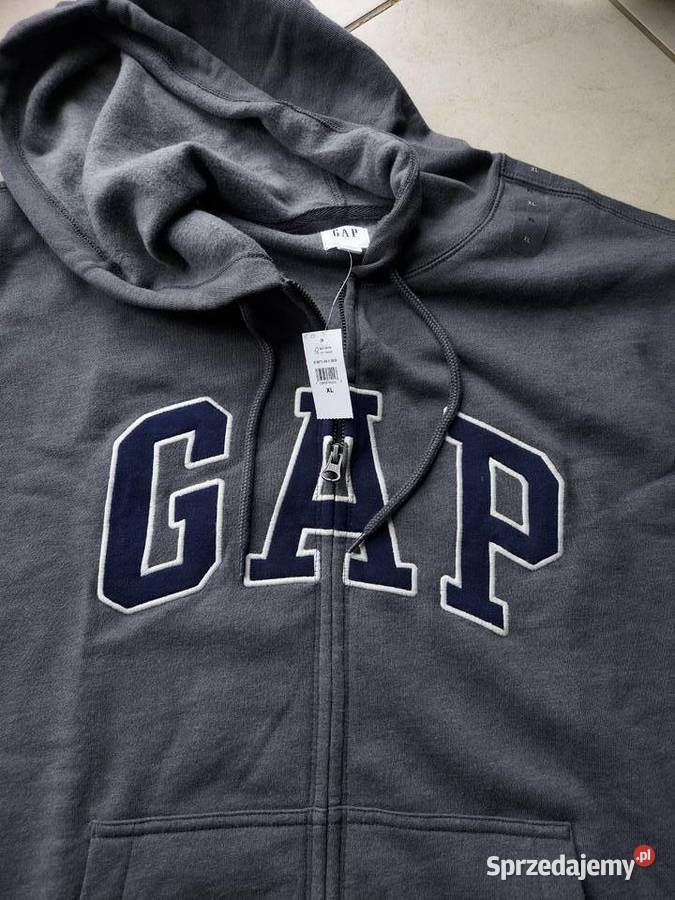 Gap buza na suwak ORYGINALNA z USA niebieski Marki