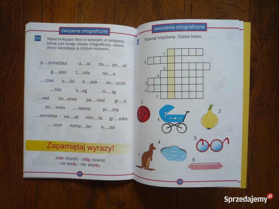 Ćwiczenia Ortograficzne klas 1 2 3 K Niemierko Szczecin