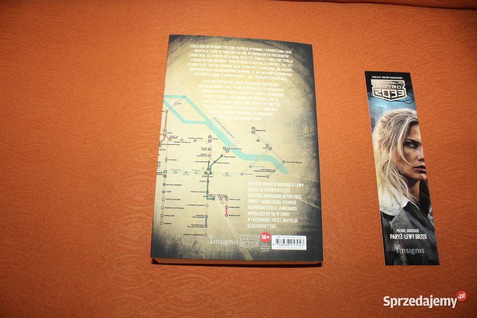 Uniwersum Metro 2033 Paryż Lewy brzeg Nowa miękka Chorzów sprzedam