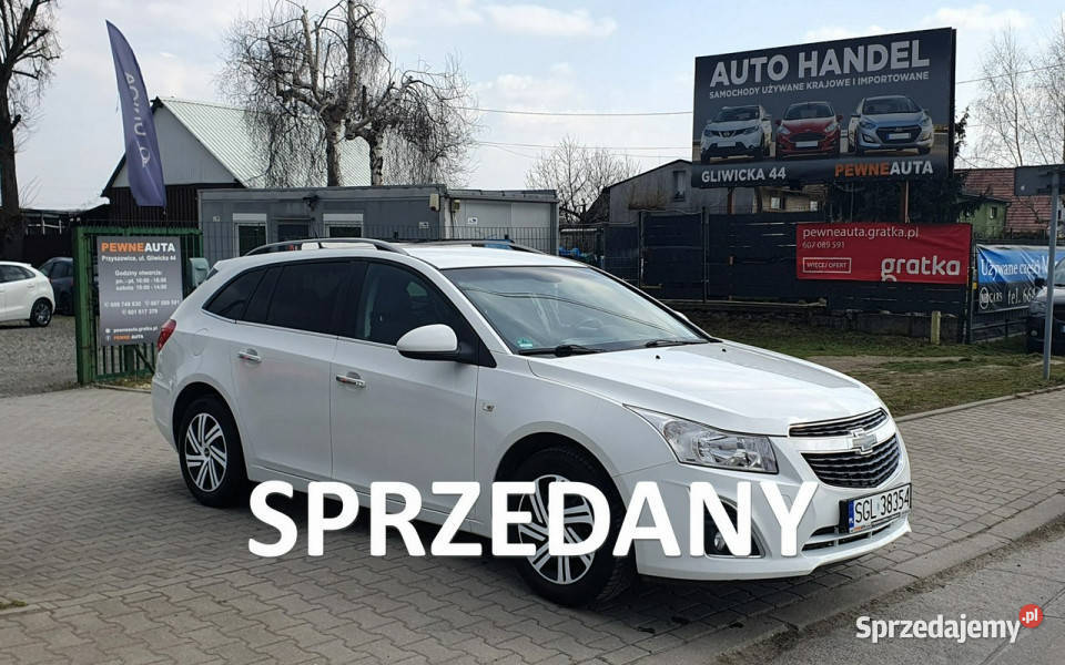 Chevrolet Cruze Oryginalny lakierCzujniki śląskie Przyszowice sprzedam