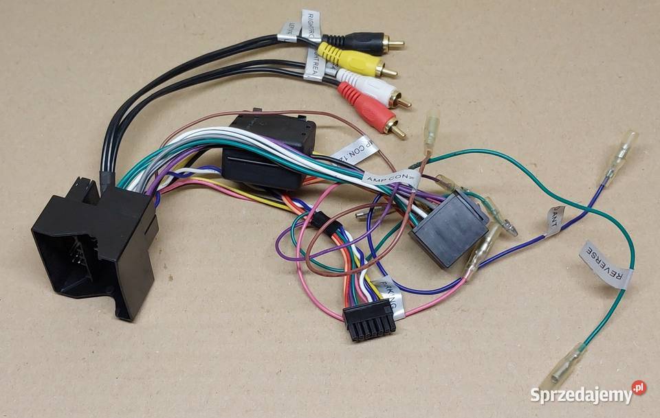 ADAPTER WIĄZKA INSTALACJA KABLE STEROWANIE Mielęcin