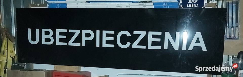 Szyld Podświetlany Reklama Podświetlana