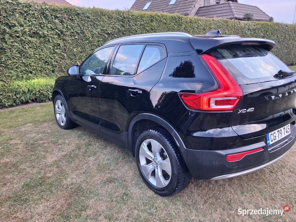Volvo XC40 2019 20TDI automat sprowadzony kurtyny powietrzne Chojnice sprzedam