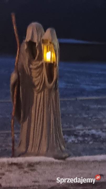 Figury cementowe ozdoby ogrodowe duchy duszki sprzedam