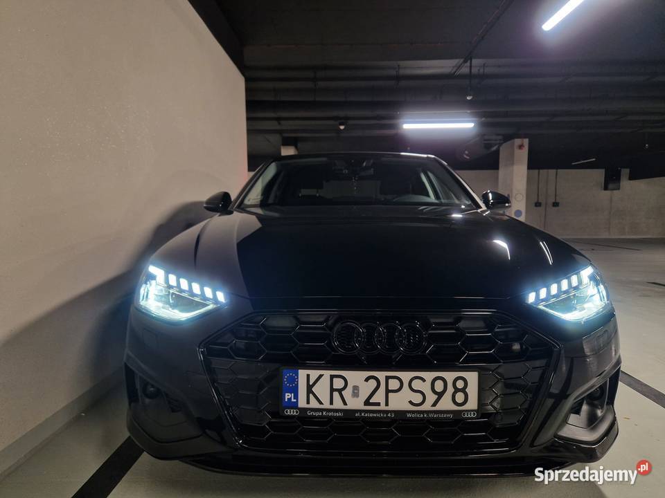 Audi A4 B9 20 B9FL Iszy wł 52kkm serwis ASO 2020 światła LED Kraków