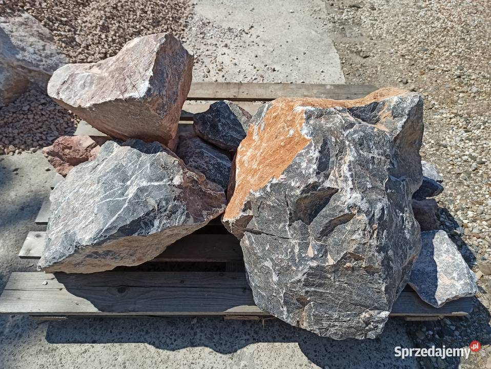 Głaz kolorowy duży kamień Głazy Kora Kamienna śląskie Jaworzno sprzedam