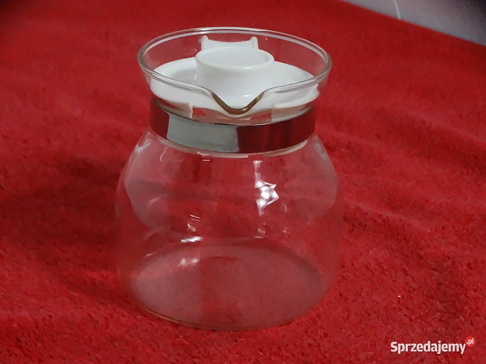 Dzbanek szklany VINTAGE 400 ml PRL Retro Design Biłgoraj