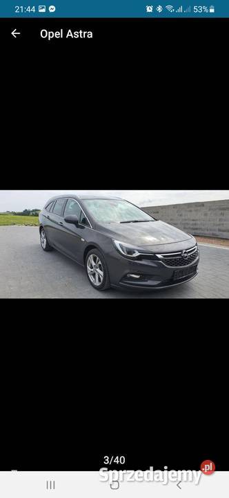 Opel Astra kombi automat 14 Benz LPG mały automatyczna Łodygowice