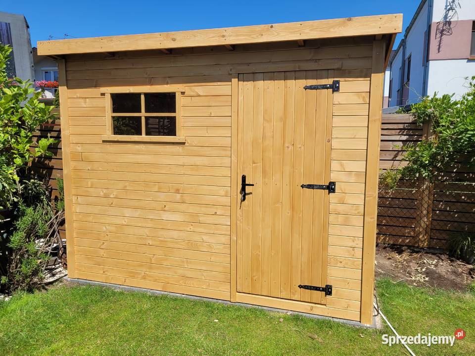 Domek narzędziowy ogrodowy nowoczesny 3x2 montaż