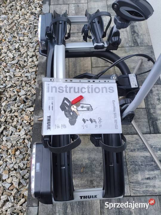 Bagażnik rowerowy na hak THULE EUROWAY 920 EW G2 Rososza sprzedam