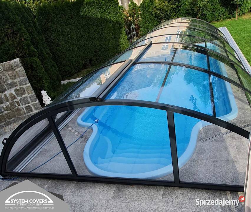 Zadaszenie basenowe basenu 360 x 860 x 120 Szydłowiec