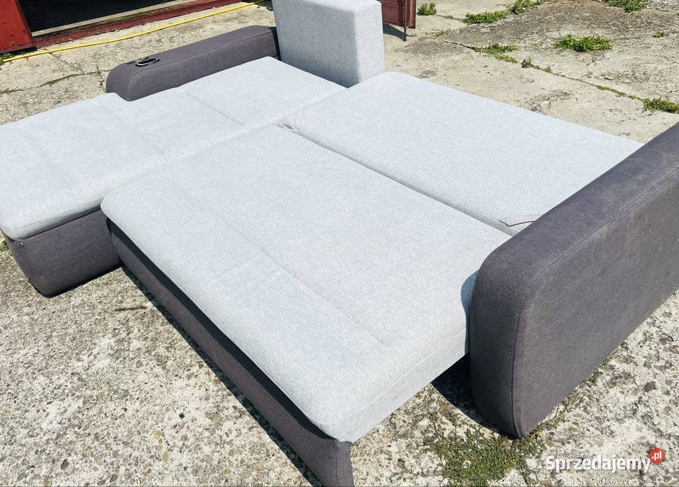 Kanapa rozkładana tkanina Prałkowce sprzedam