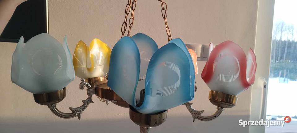 żyrandol prl lubelskie Lublin