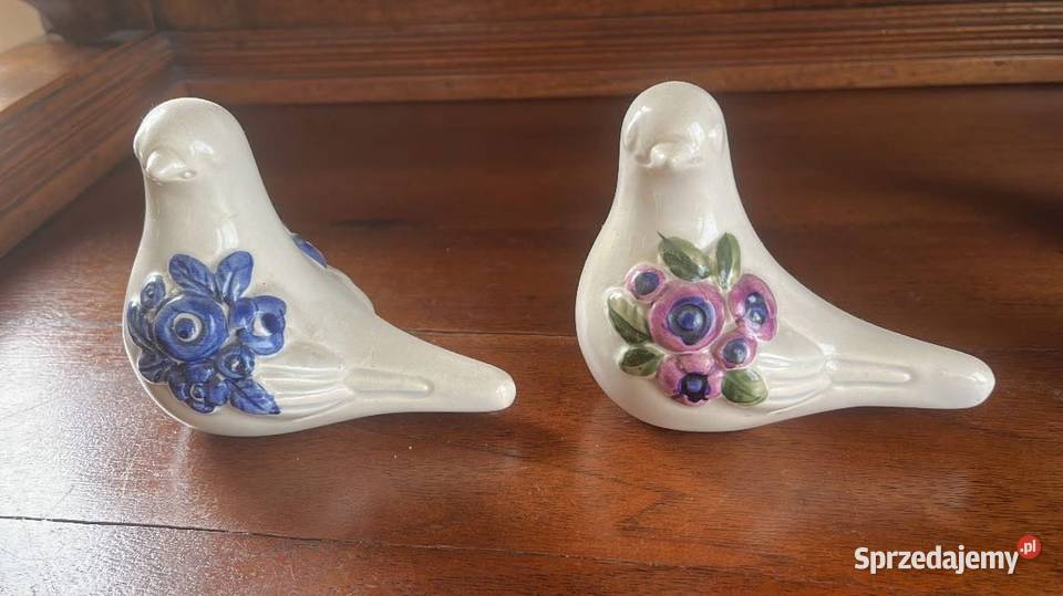 Ceramiczna figurka ptaka projekt szwedzka Gdańsk