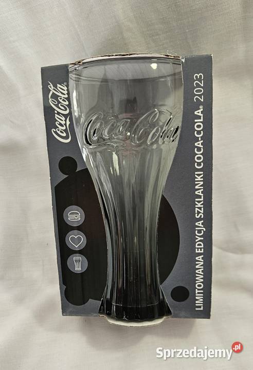 Kolekcjonerska szklana CocaCola 2023 Szklanki i kufle Chełm sprzedam