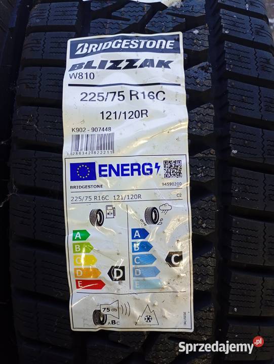 Opony Zimowe Bridgestone 22575R16C 2 75 Rzeszów