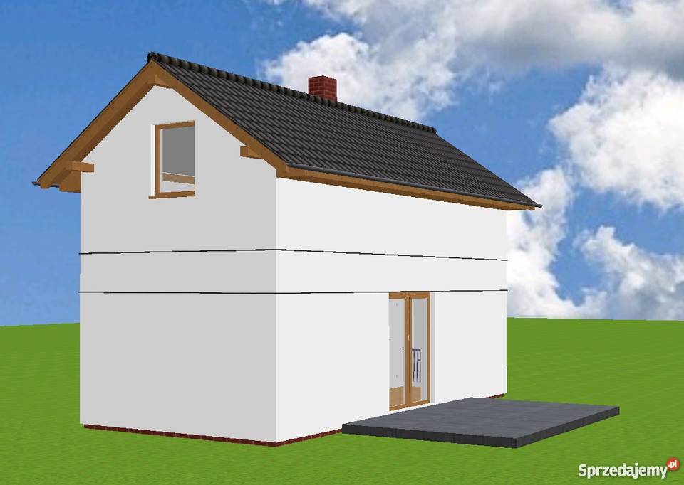 Projekt domu ZG8a na zgłoszenie bez pozwolenia Kraków
