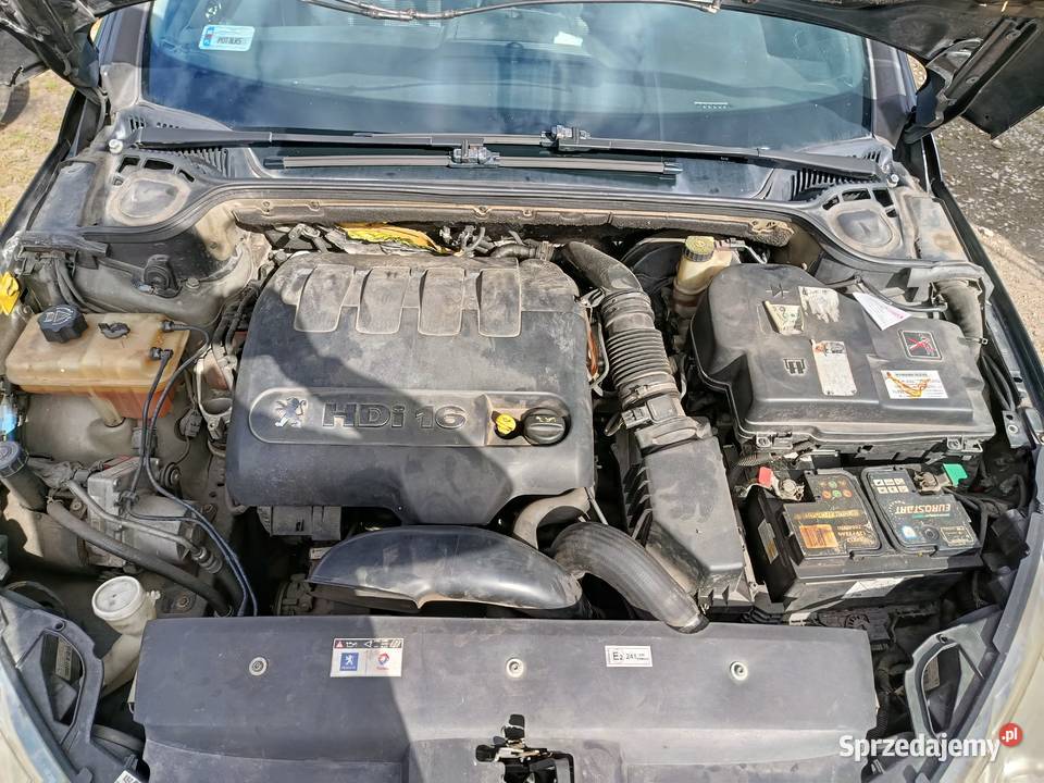 Peugeot 407 20 HDI 100 kW 2005 r dawca części Samochody na części Szklarka Myślniewska