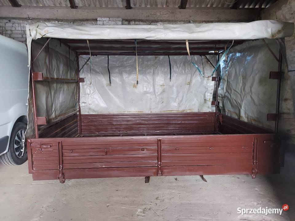 Paka skrzynia zabudowa do busa 296x198 stelaż lubelskie