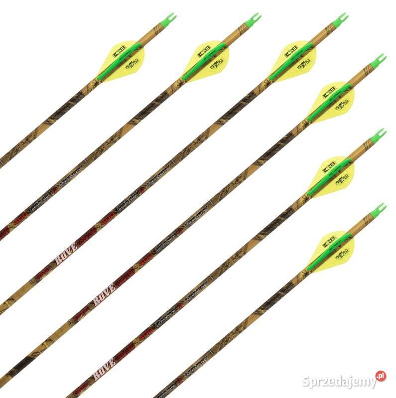 Strzały karbonowe Skylon Rove camo 12 300 spin Nowy Sącz