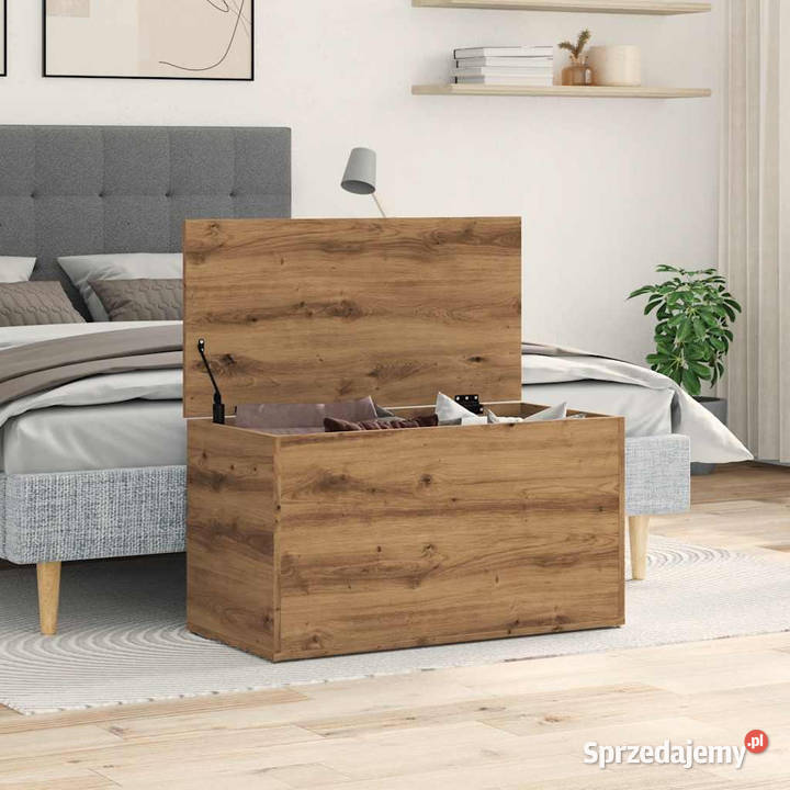 Skrzynia dąb artisan 84x42x46 materiał Pozostałe Warszawa sprzedam