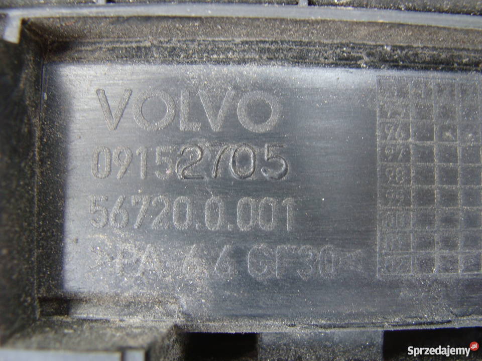 VOLVO S70 LISTWA KLAPY KLAMKA BAGAŻNIKA BLENDA Goleniów sprzedam