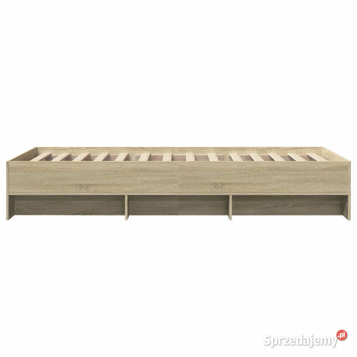 Łóżko bez materaca dąb sonoma 75x190 WM3295711 Warszawa